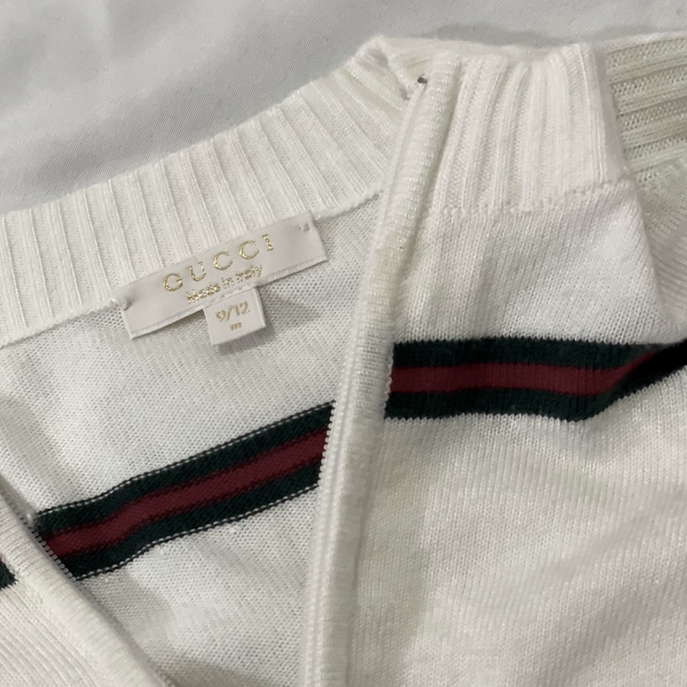 GUCCI cardigan baby 9-12months